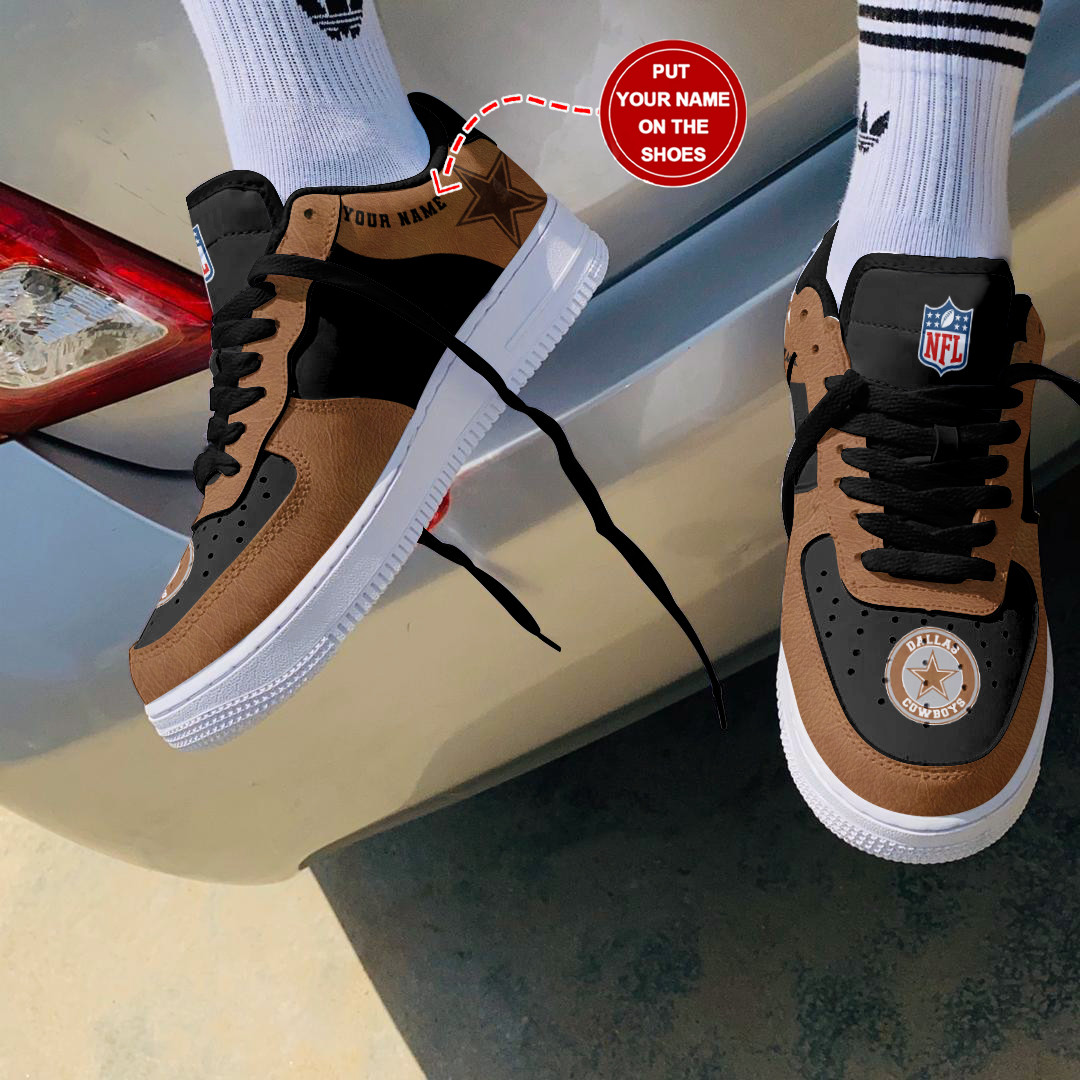 JWFancy Dallas Cowboys NFL Air Low-Top Sneakers Shoes For Men And Women
