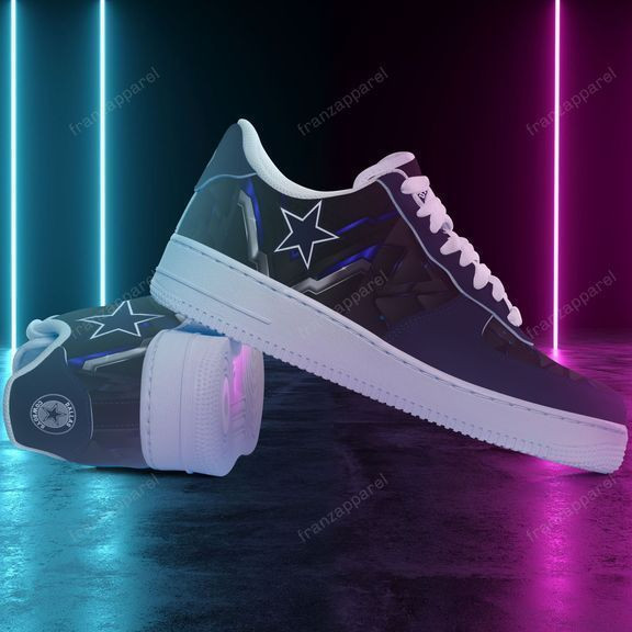 JWFancy Dallas Cowboys NFL Air Low-Top Sneakers Shoes For Men And Women