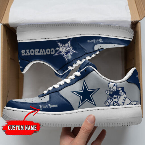 JWFancy Dallas Cowboys NFL Air Low-Top Sneakers Shoes For Men And Women