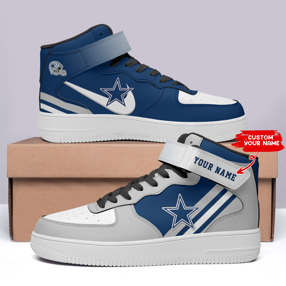JWFancy Dallas Cowboys NFL Air Low-Top Sneakers Shoes For Men And Women