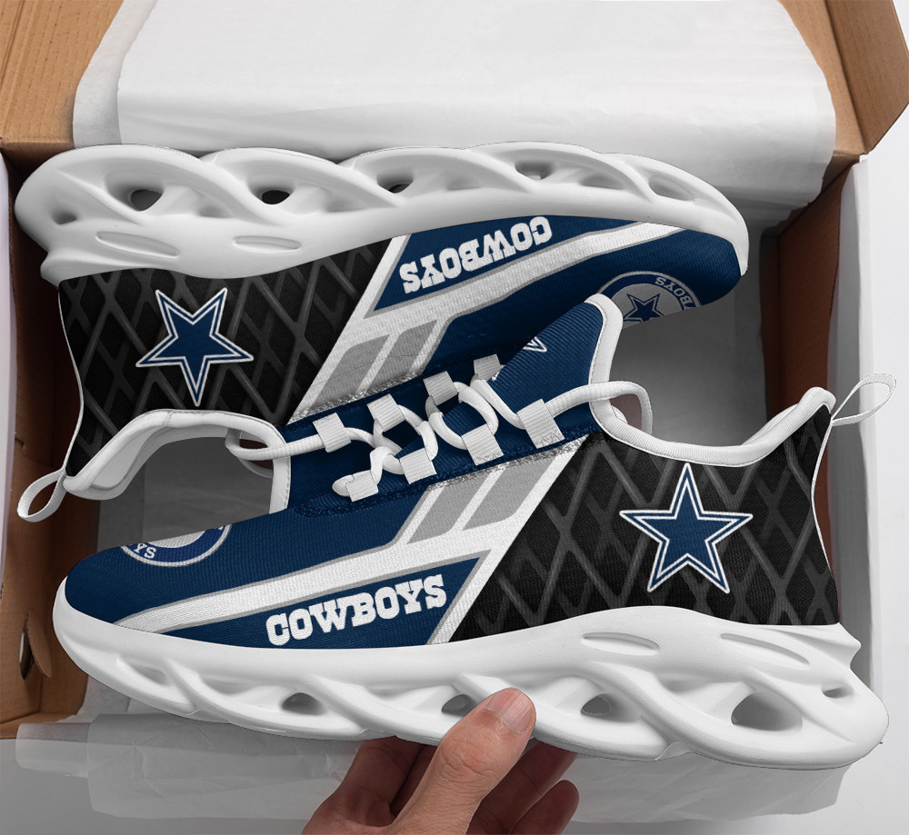 JWFancy Dallas Cowboys NFL Max Soul Shoes Sneakers For Men And Women