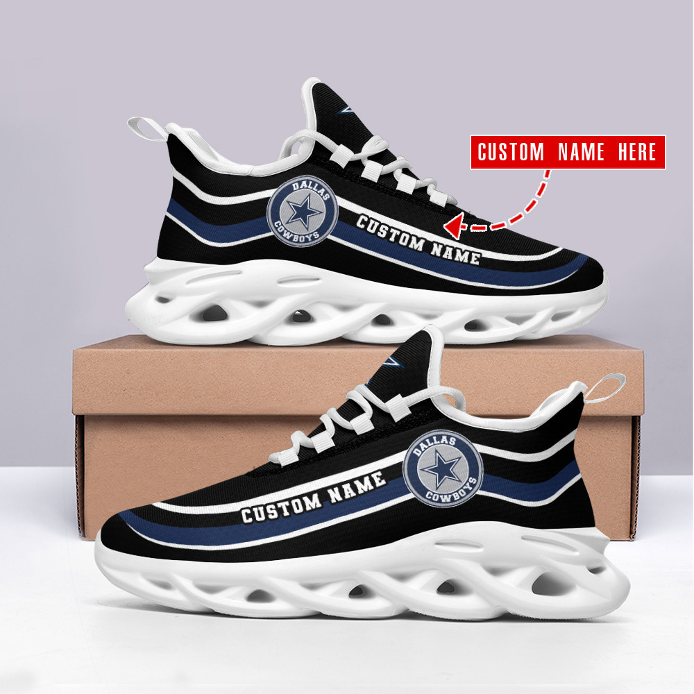 JWFancy Dallas Cowboys NFL Max Soul Shoes Sneakers For Men And Women