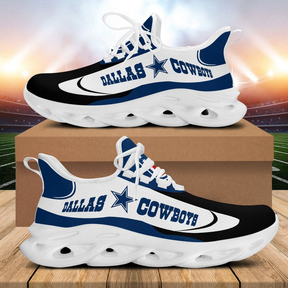 JWFancy Dallas Cowboys NFL Max Soul Shoes Sneakers For Men And Women