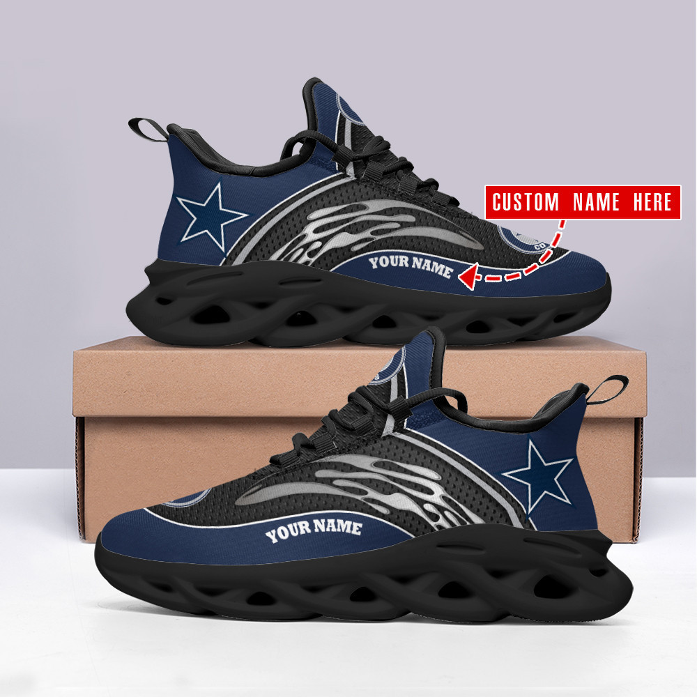 JWFancy Dallas Cowboys NFL Max Soul Shoes Sneakers For Men And Women