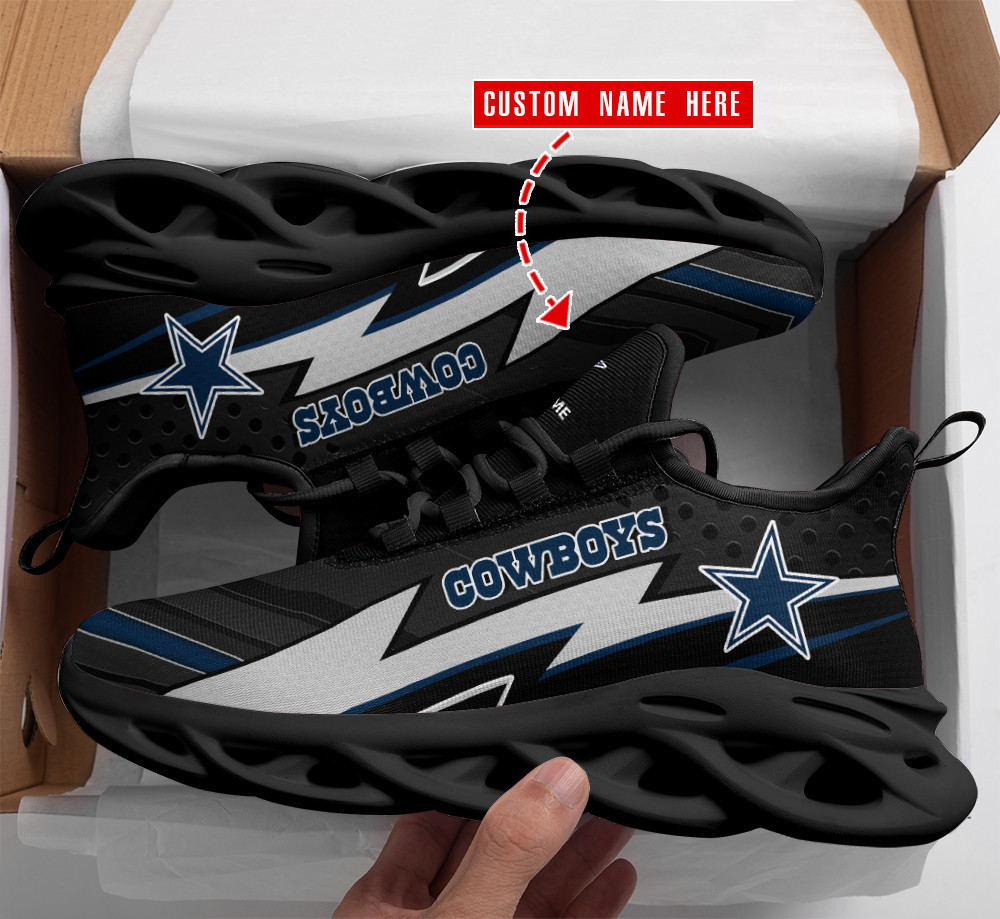 JWFancy Dallas Cowboys NFL Max Soul Shoes Sneakers For Men And Women