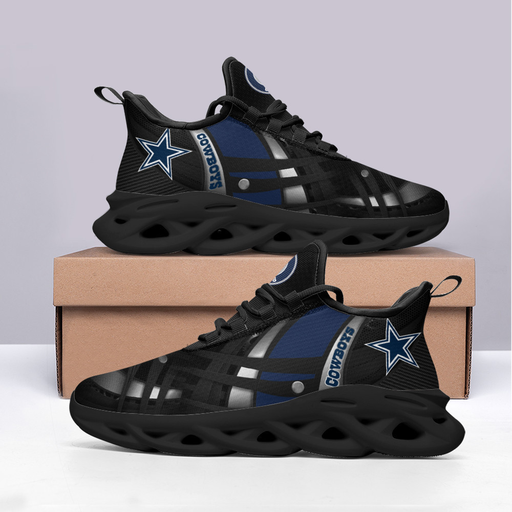 JWFancy Dallas Cowboys NFL Max Soul Shoes Sneakers For Men And Women