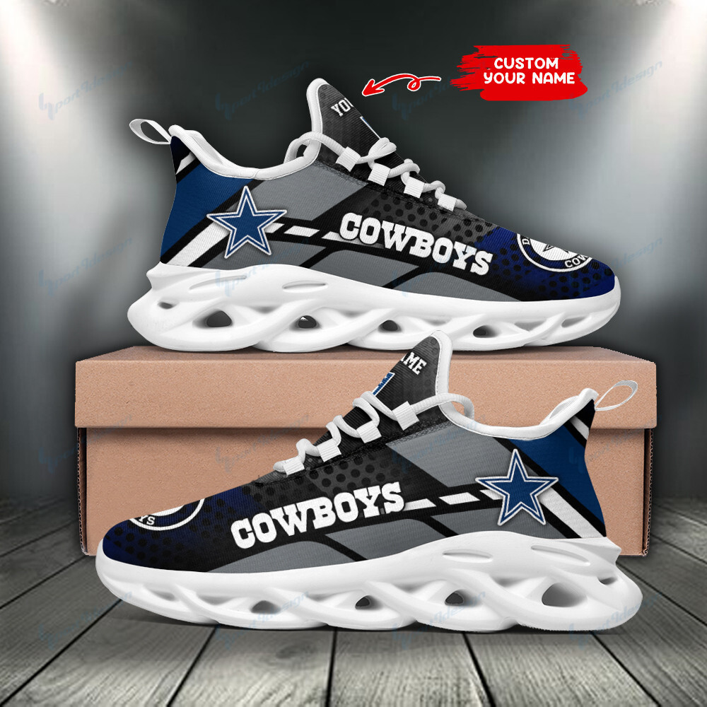 JWFancy Dallas Cowboys NFL Max Soul Shoes Sneakers For Men And Women