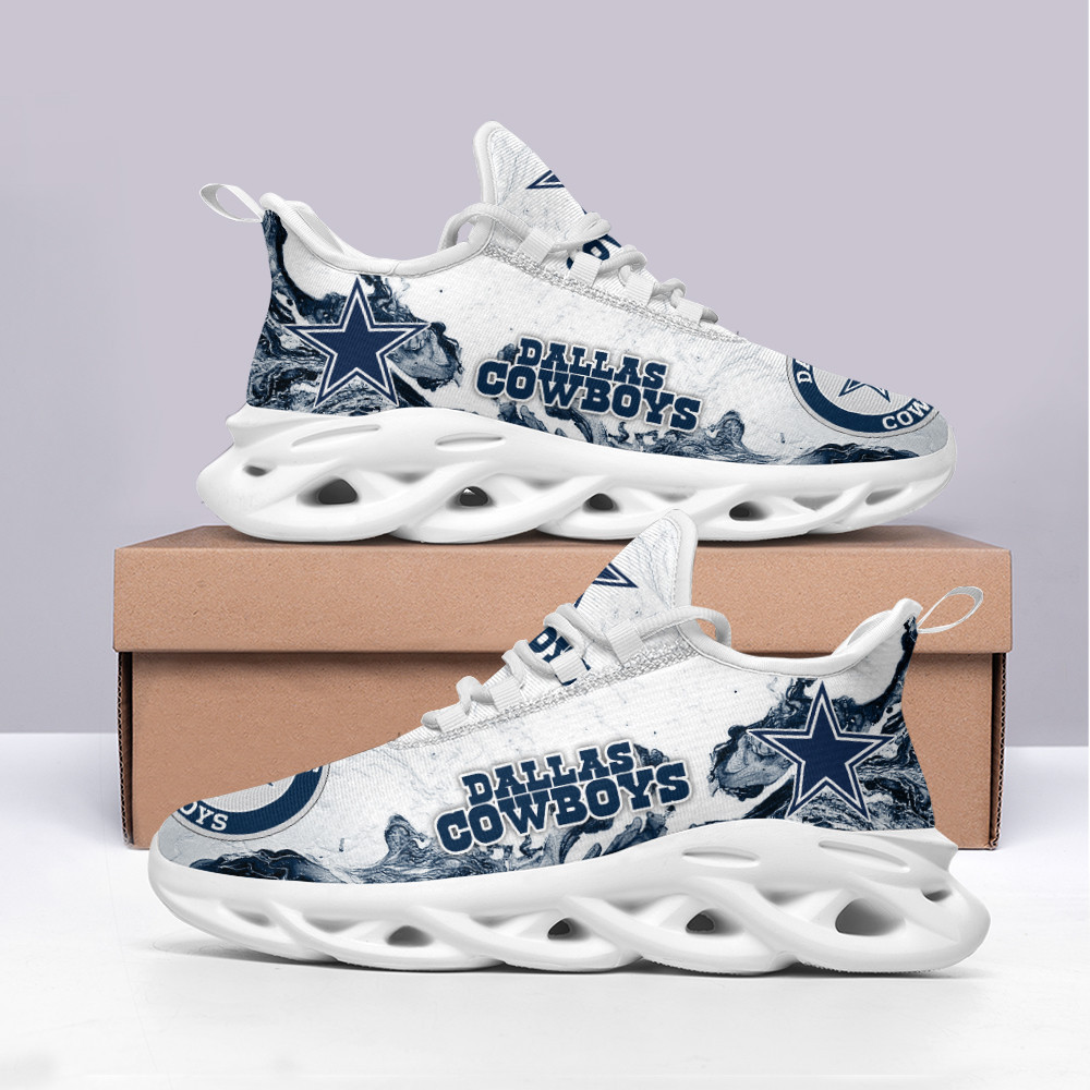 JWFancy Dallas Cowboys NFL Max Soul Shoes Sneakers For Men And Women