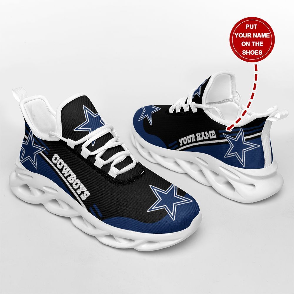 JWFancy Dallas Cowboys NFL Max Soul Shoes Sneakers For Men And Women
