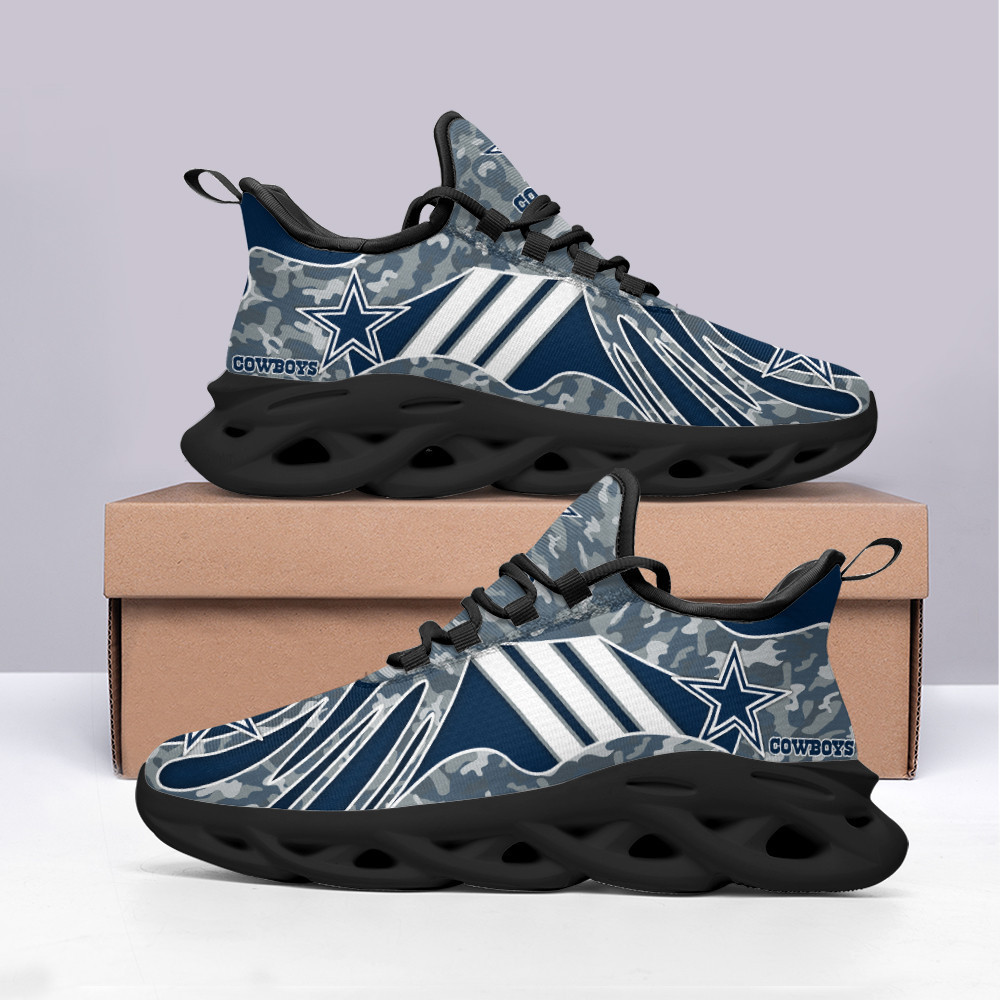 JWFancy Dallas Cowboys NFL Max Soul Shoes Sneakers For Men And Women