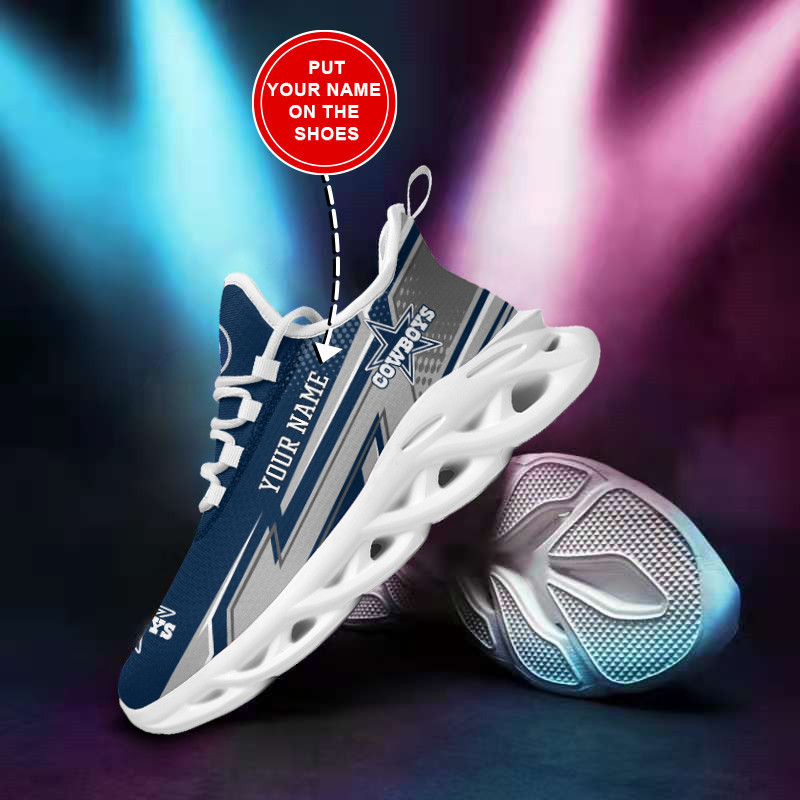 JWFancy Dallas Cowboys NFL Max Soul Shoes Sneakers For Men And Women