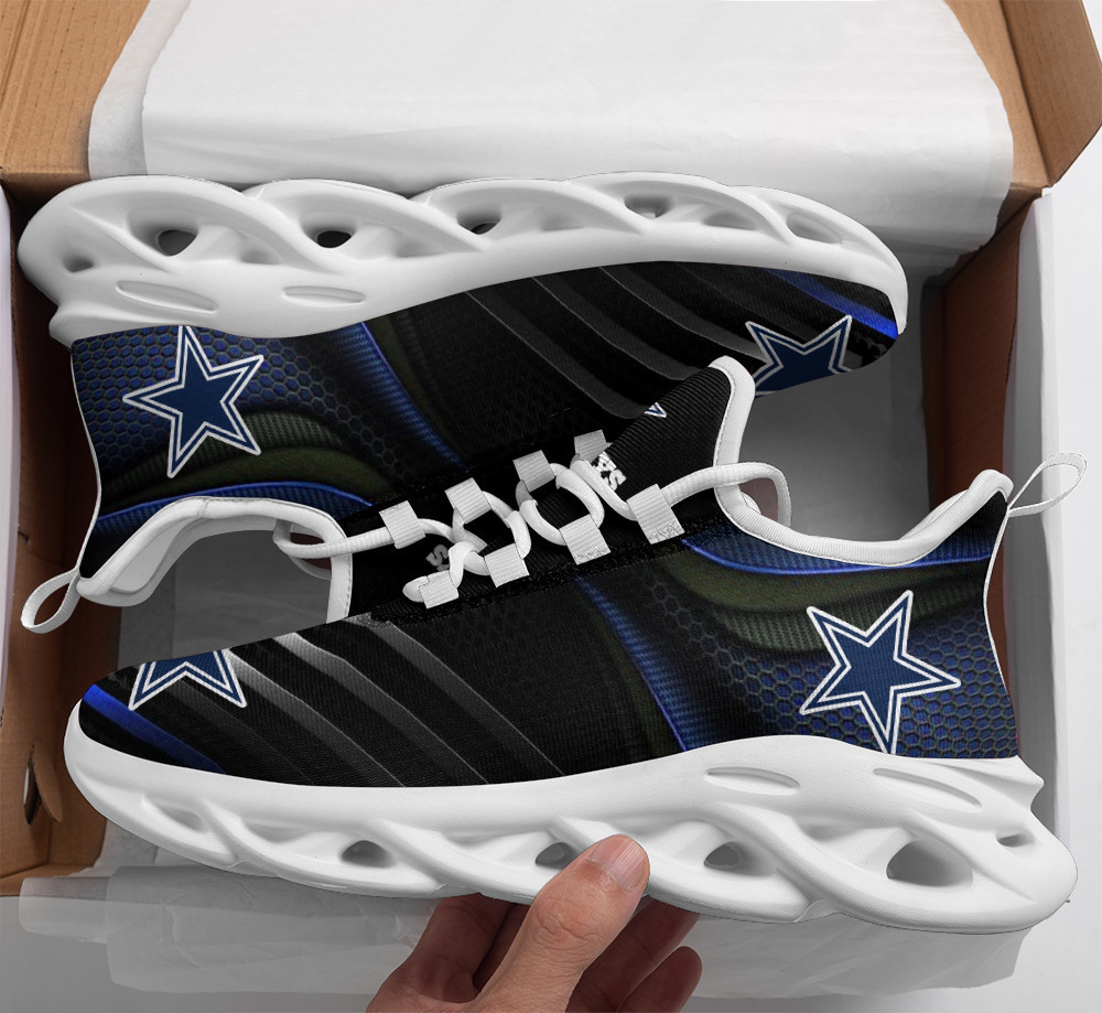 JWFancy Dallas Cowboys NFL Max Soul Shoes Sneakers For Men And Women