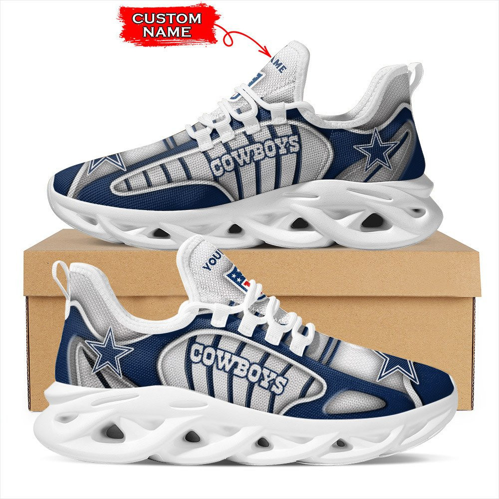 JWFancy Dallas Cowboys NFL Max Soul Shoes Sneakers For Men And Women