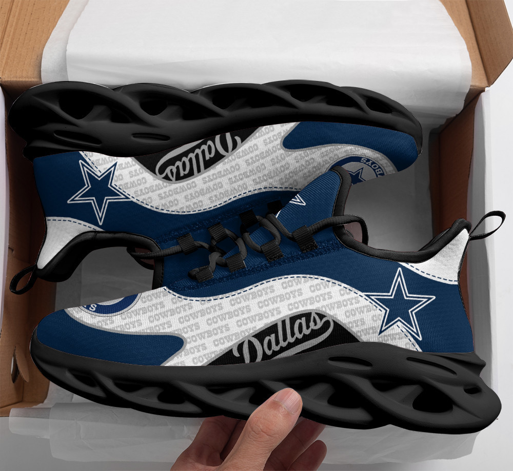 JWFancy Dallas Cowboys NFL Max Soul Shoes Sneakers For Men And Women