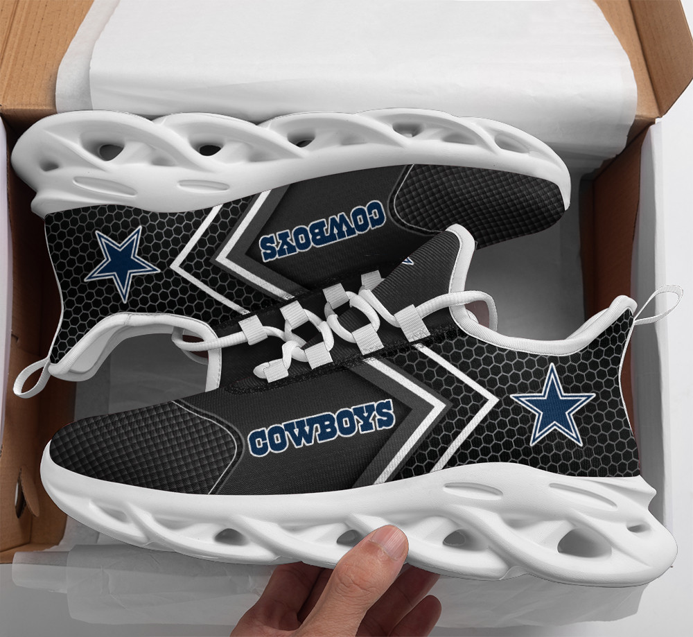 JWFancy Dallas Cowboys NFL Max Soul Shoes Sneakers For Men And Women