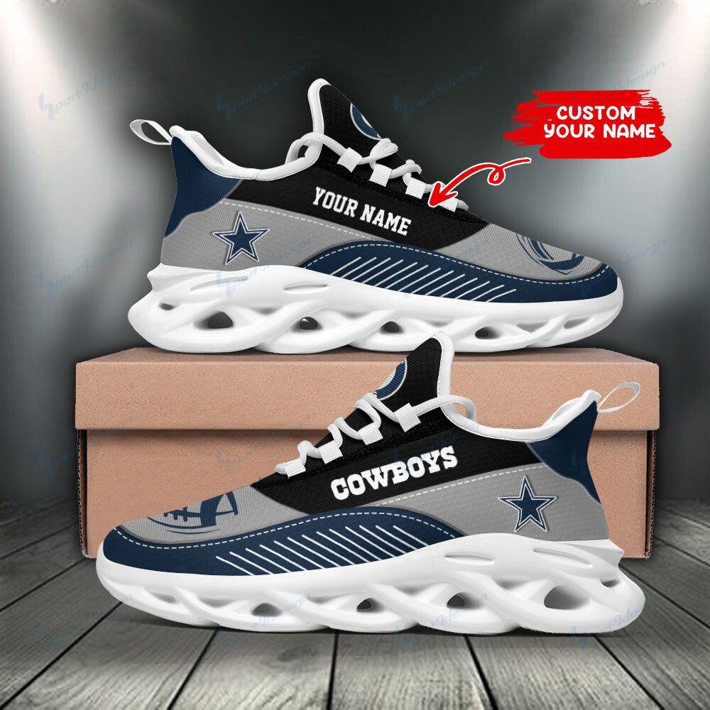 JWFancy Dallas Cowboys NFL Max Soul Shoes Sneakers For Men And Women