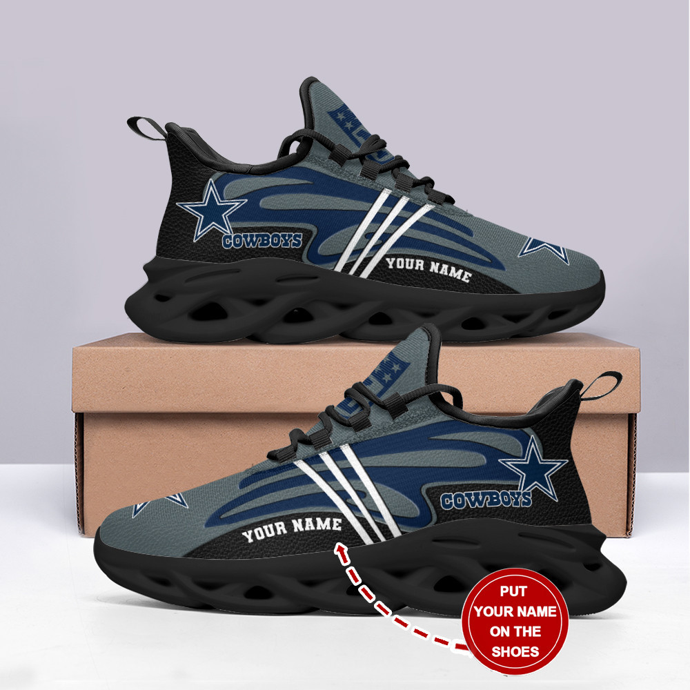 JWFancy Dallas Cowboys NFL Max Soul Shoes Sneakers For Men And Women