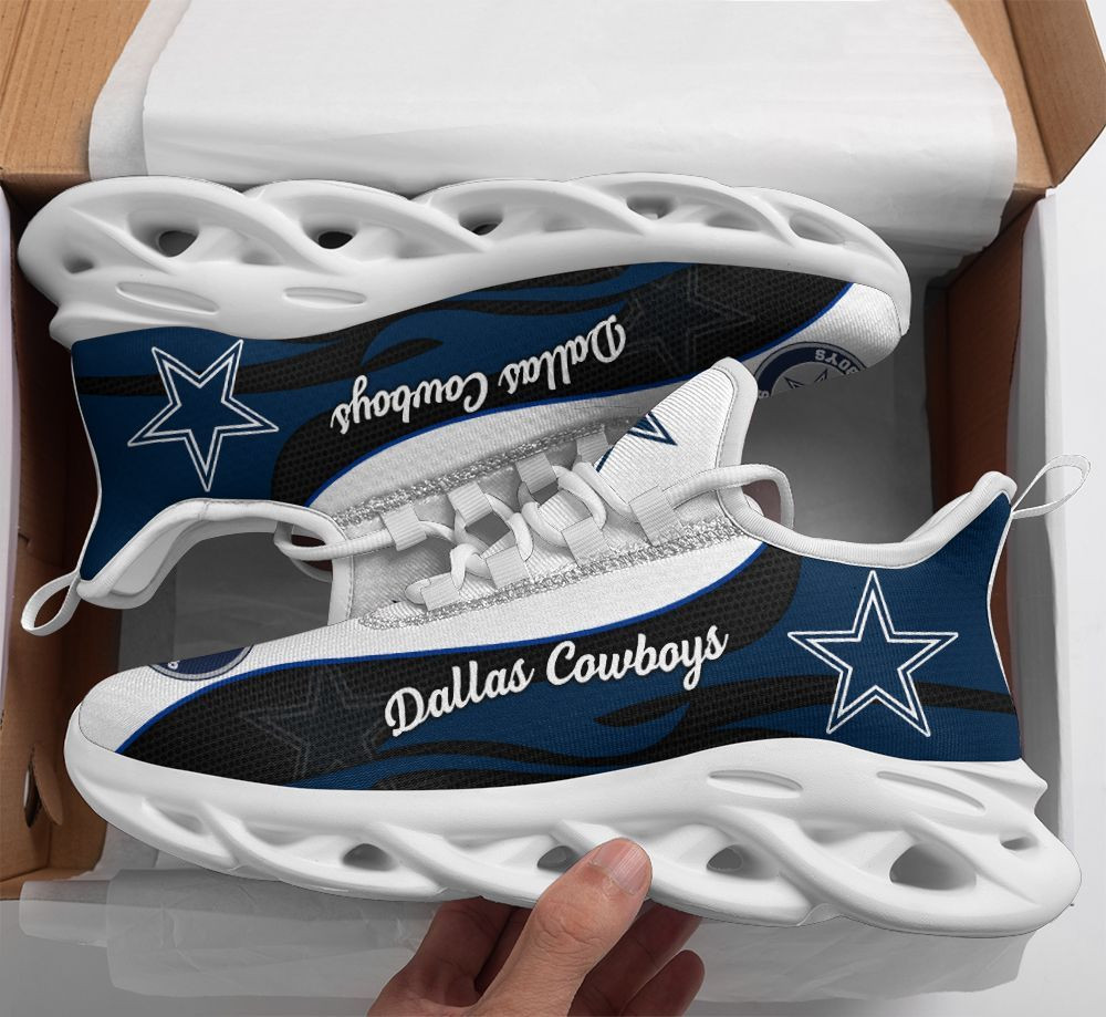 JWFancy Dallas Cowboys NFL Max Soul Shoes Sneakers For Men And Women