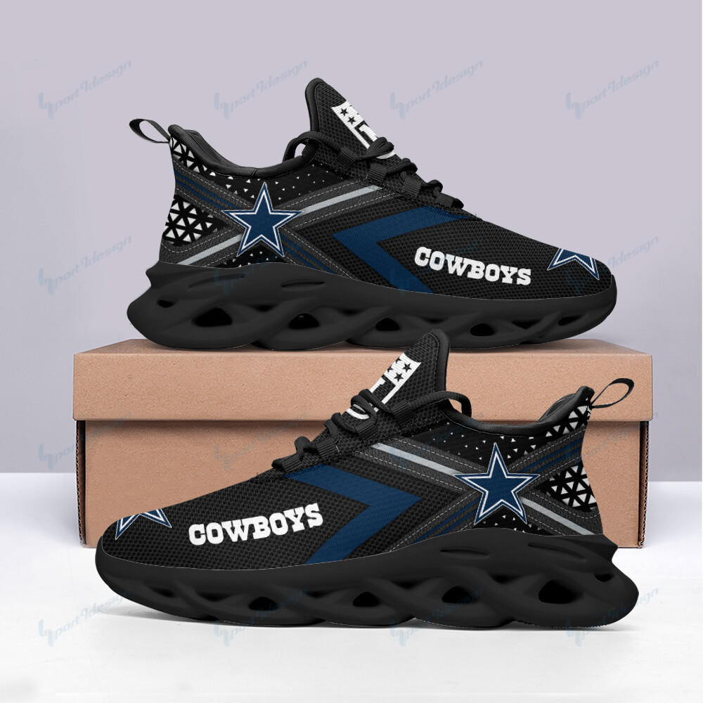 JWFancy Dallas Cowboys NFL Max Soul Shoes Sneakers For Men And Women