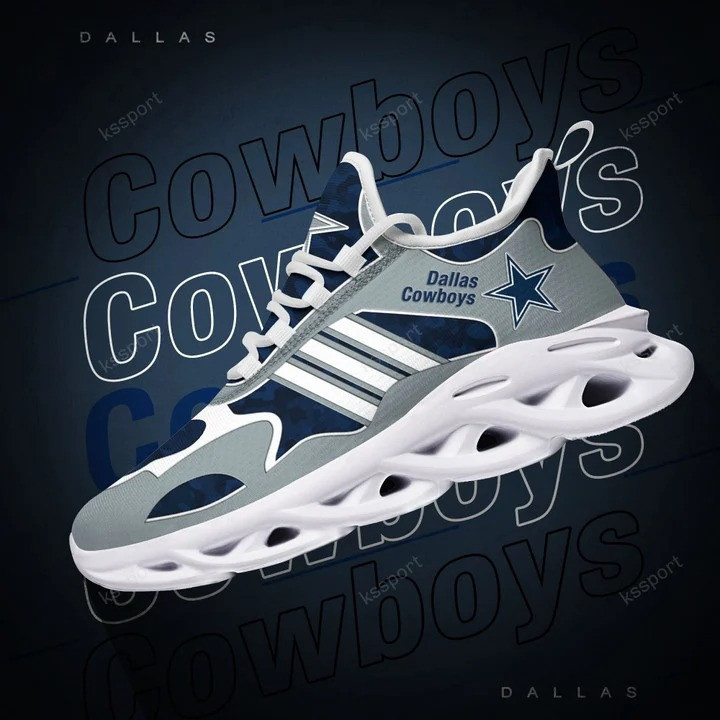 JWFancy Dallas Cowboys NFL Max Soul Shoes Sneakers For Men And Women