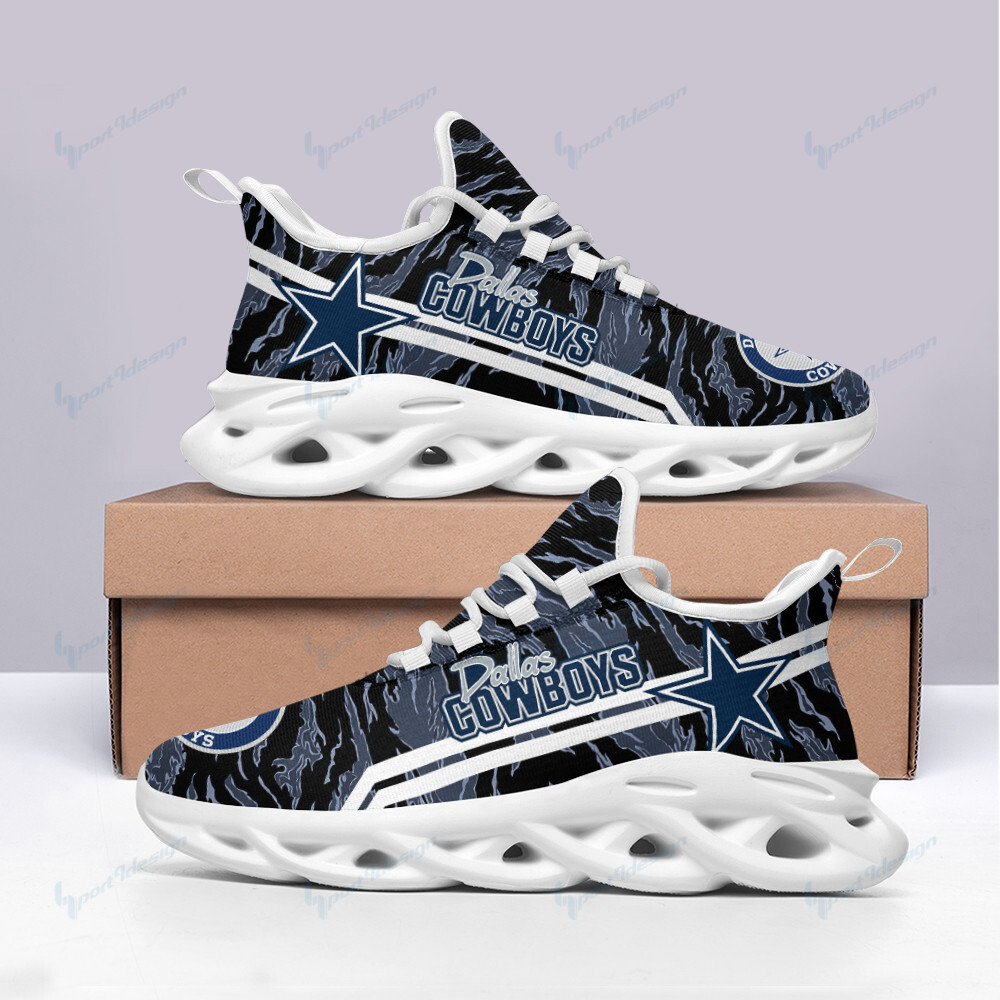 JWFancy Dallas Cowboys NFL Max Soul Shoes Sneakers For Men And Women