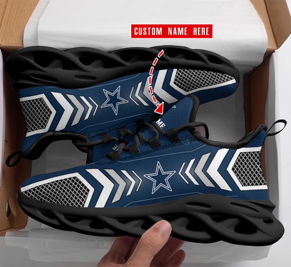 JWFancy Dallas Cowboys NFL Max Soul Shoes Sneakers For Men And Women