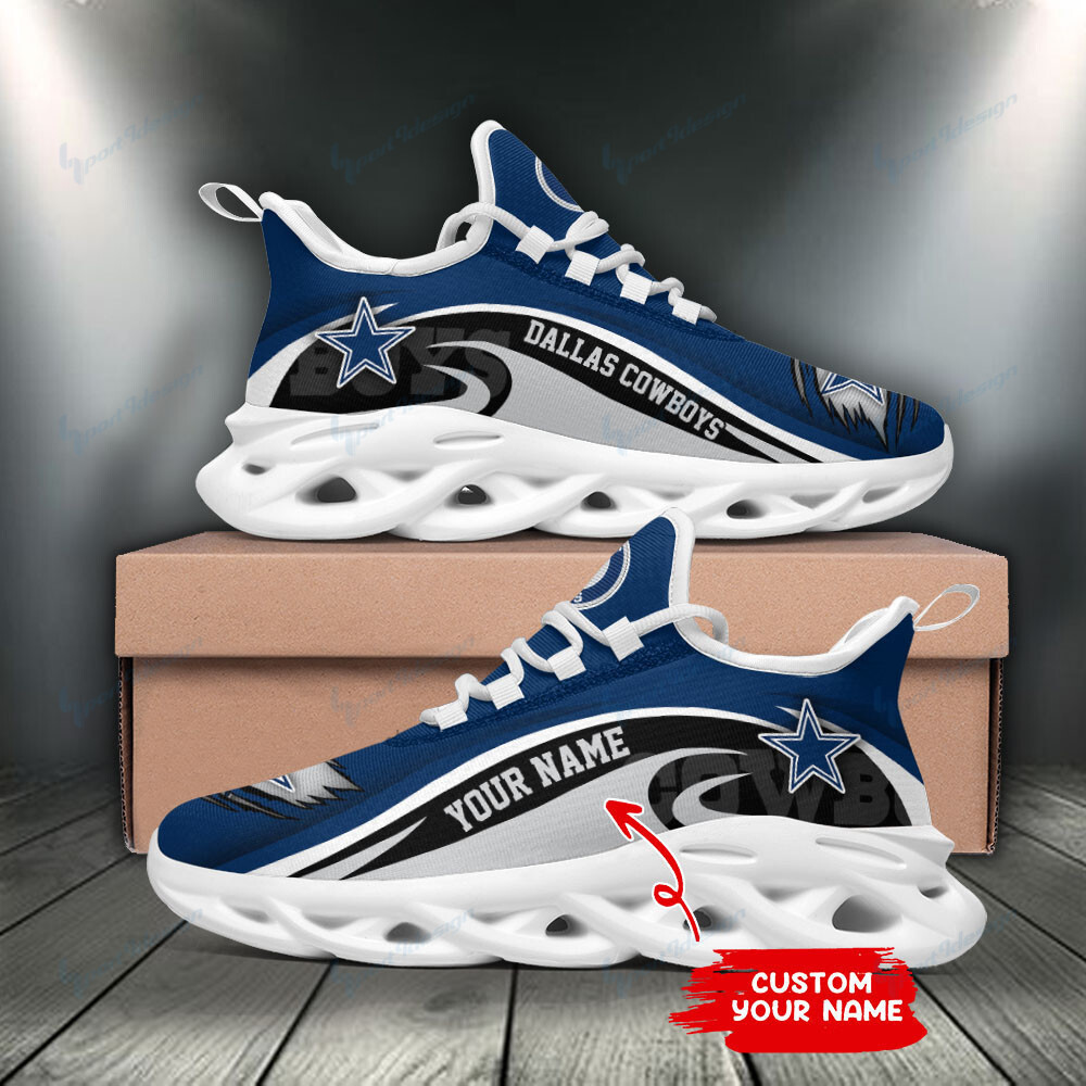 JWFancy Dallas Cowboys NFL Max Soul Shoes Sneakers For Men And Women
