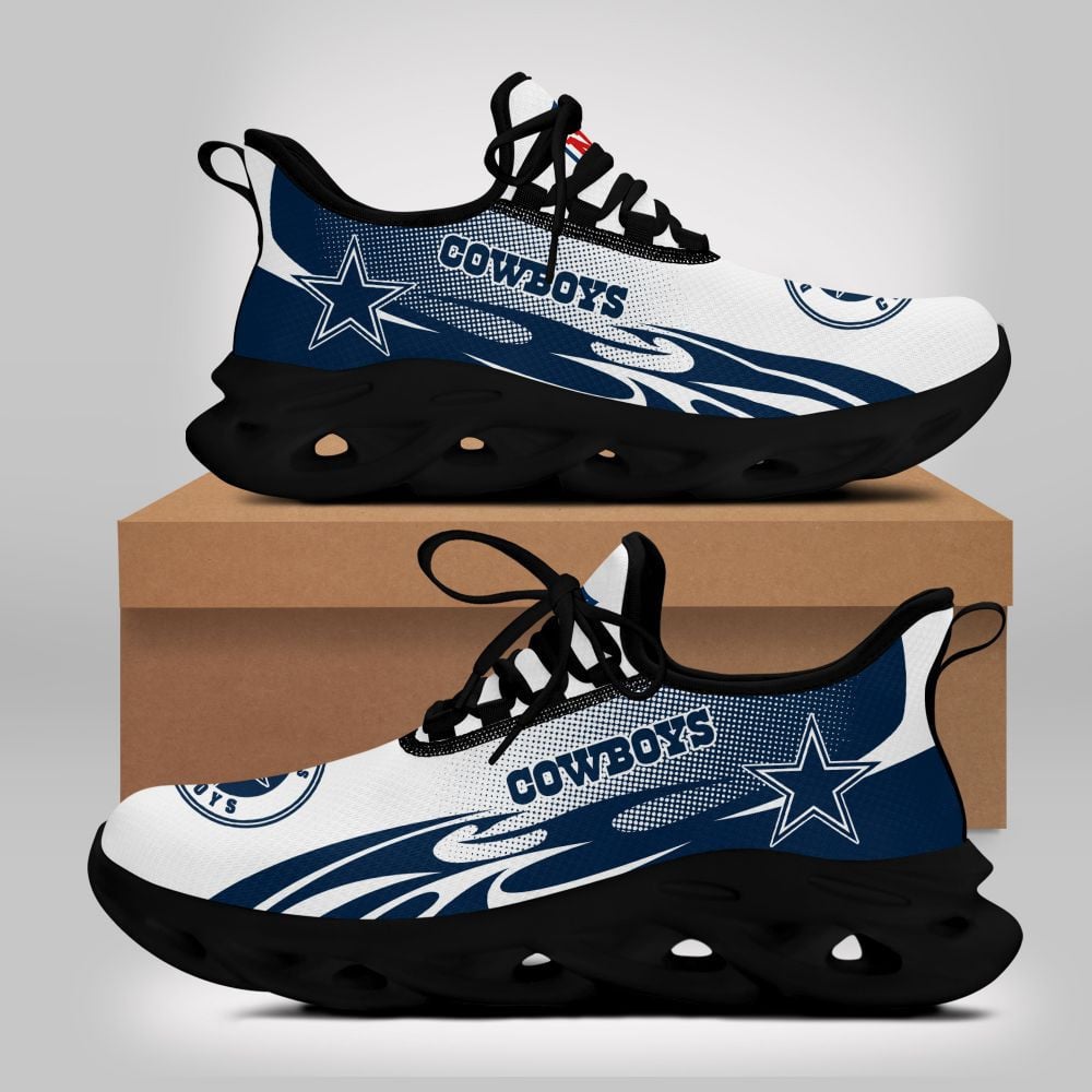 JWFancy Dallas Cowboys NFL Max Soul Shoes Sneakers For Men And Women