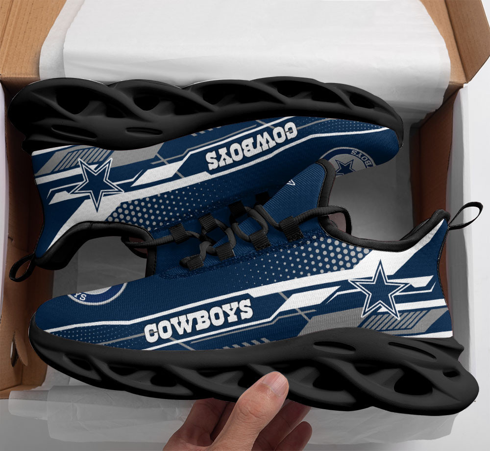 JWFancy Dallas Cowboys NFL Max Soul Shoes Sneakers For Men And Women