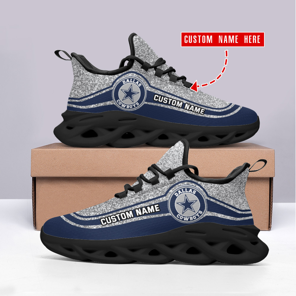 JWFancy Dallas Cowboys NFL Max Soul Shoes Sneakers For Men And Women