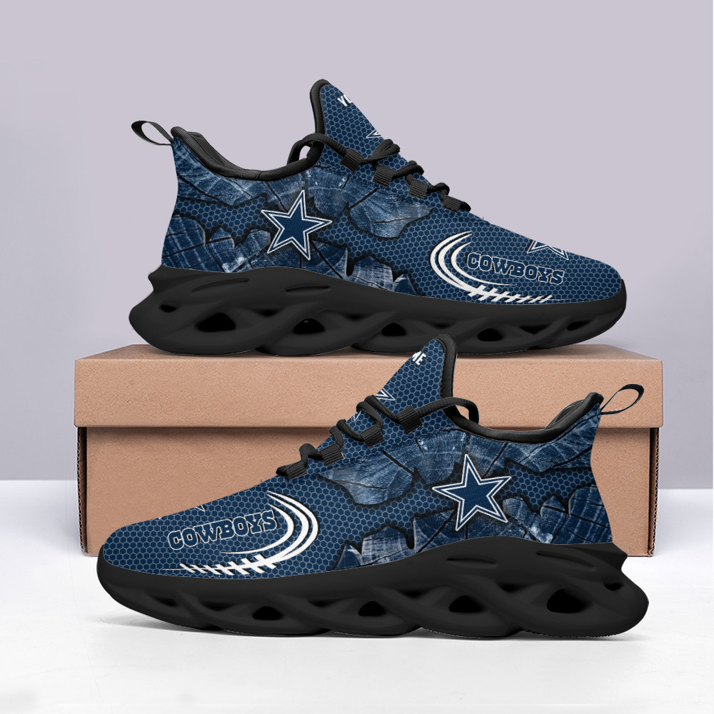 JWFancy Dallas Cowboys NFL Max Soul Shoes Sneakers For Men And Women