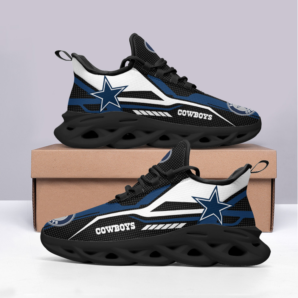 JWFancy Dallas Cowboys NFL Max Soul Shoes Sneakers For Men And Women
