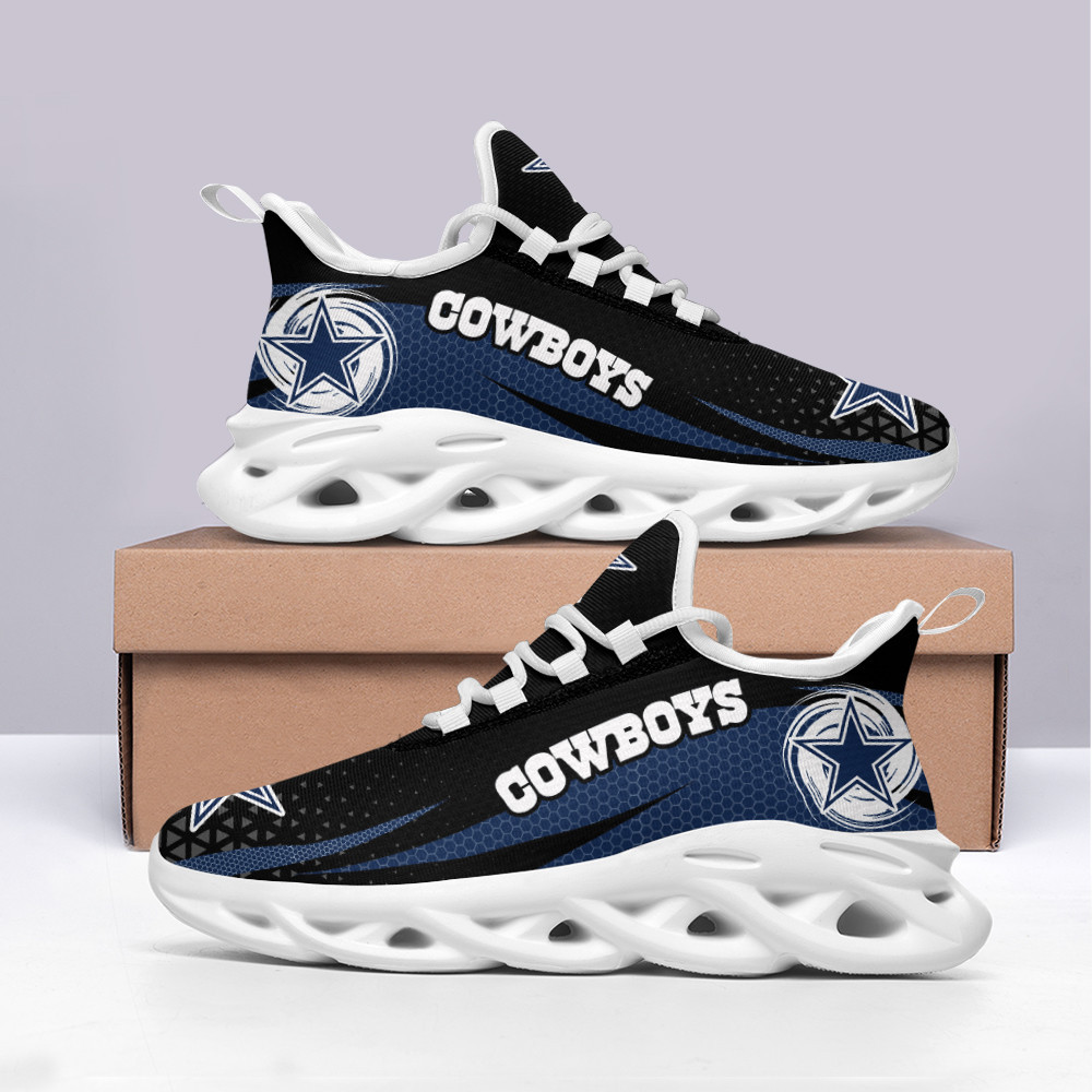 JWFancy Dallas Cowboys NFL Max Soul Shoes Sneakers For Men And Women