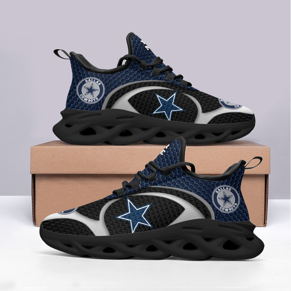 JWFancy Dallas Cowboys NFL Max Soul Shoes Sneakers For Men And Women