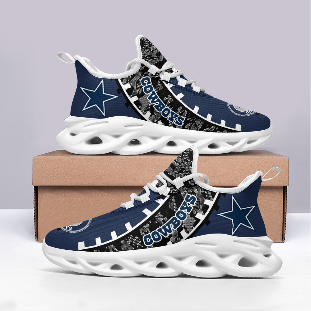 JWFancy Dallas Cowboys NFL Max Soul Shoes Sneakers For Men And Women