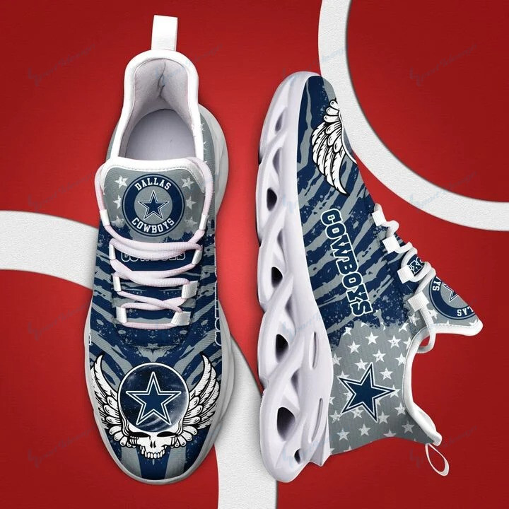 JWFancy Dallas Cowboys NFL Max Soul Shoes Sneakers For Men And Women