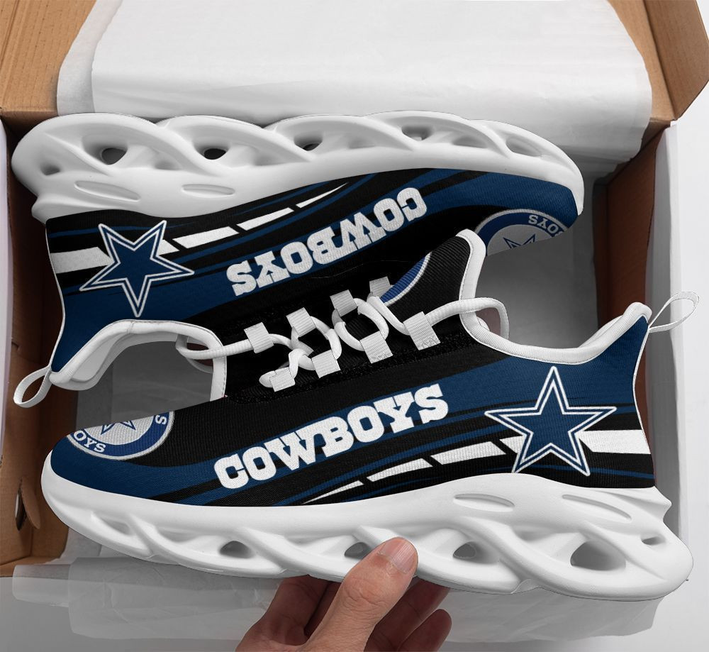 JWFancy Dallas Cowboys NFL Max Soul Shoes Sneakers For Men And Women