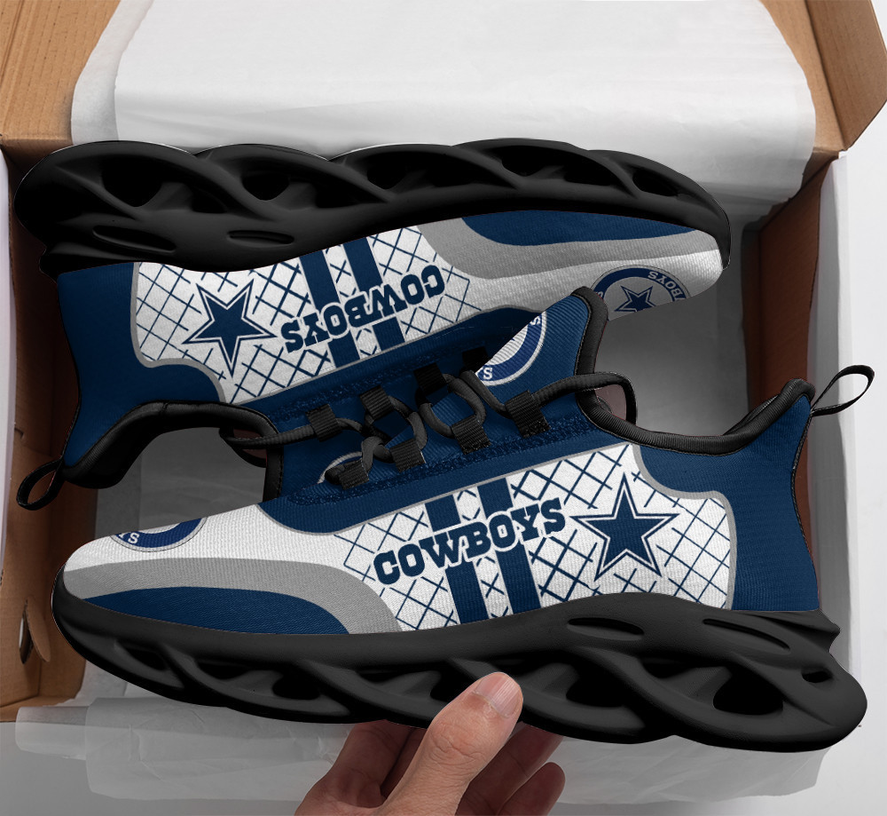 JWFancy Dallas Cowboys NFL Max Soul Shoes Sneakers For Men And Women