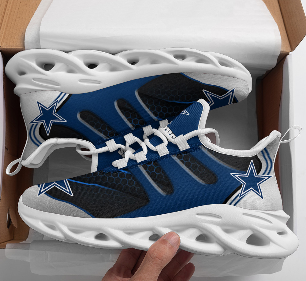 JWFancy Dallas Cowboys NFL Max Soul Shoes Sneakers For Men And Women