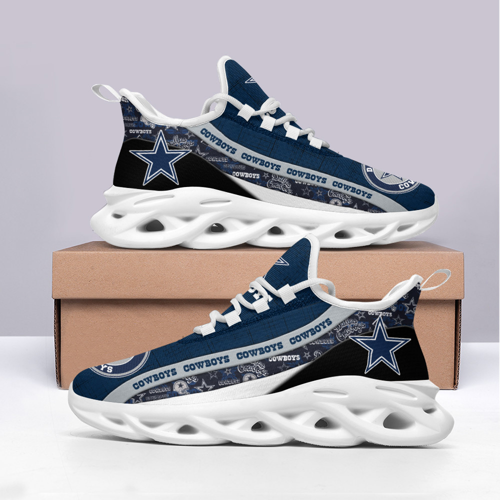 JWFancy Dallas Cowboys NFL Max Soul Shoes Sneakers For Men And Women