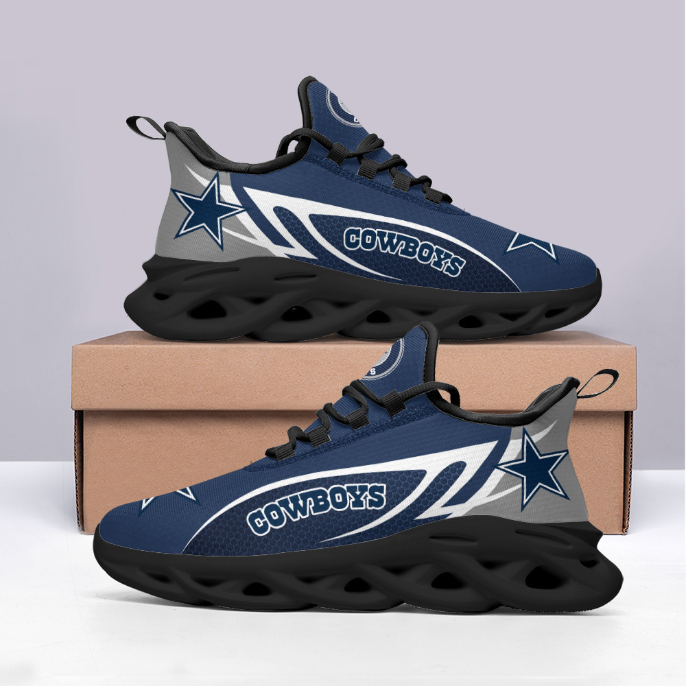 JWFancy Dallas Cowboys NFL Max Soul Shoes Sneakers For Men And Women