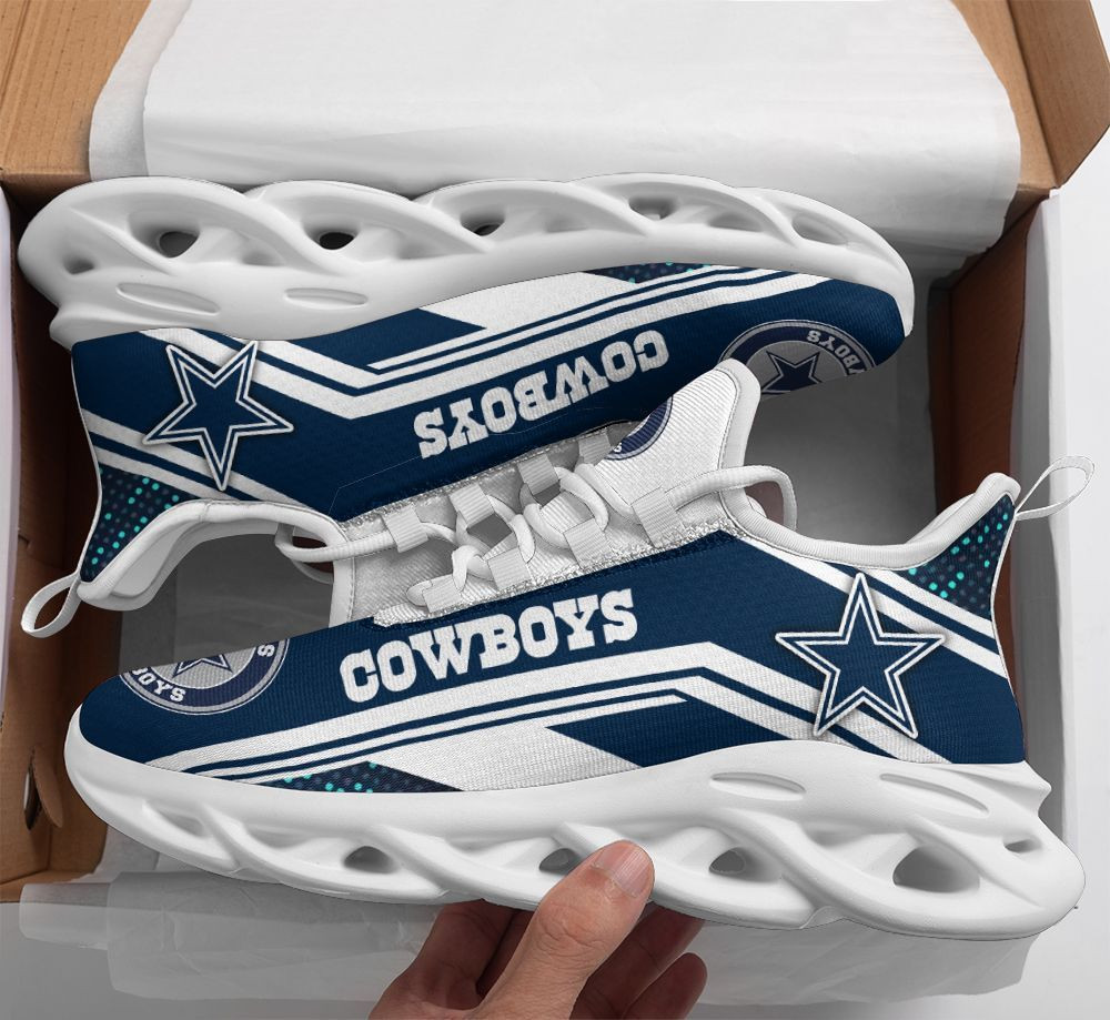 JWFancy Dallas Cowboys NFL Max Soul Shoes Sneakers For Men And Women