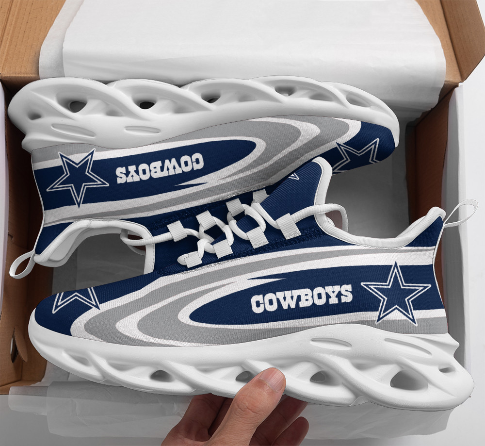 JWFancy Dallas Cowboys NFL Max Soul Shoes Sneakers For Men And Women