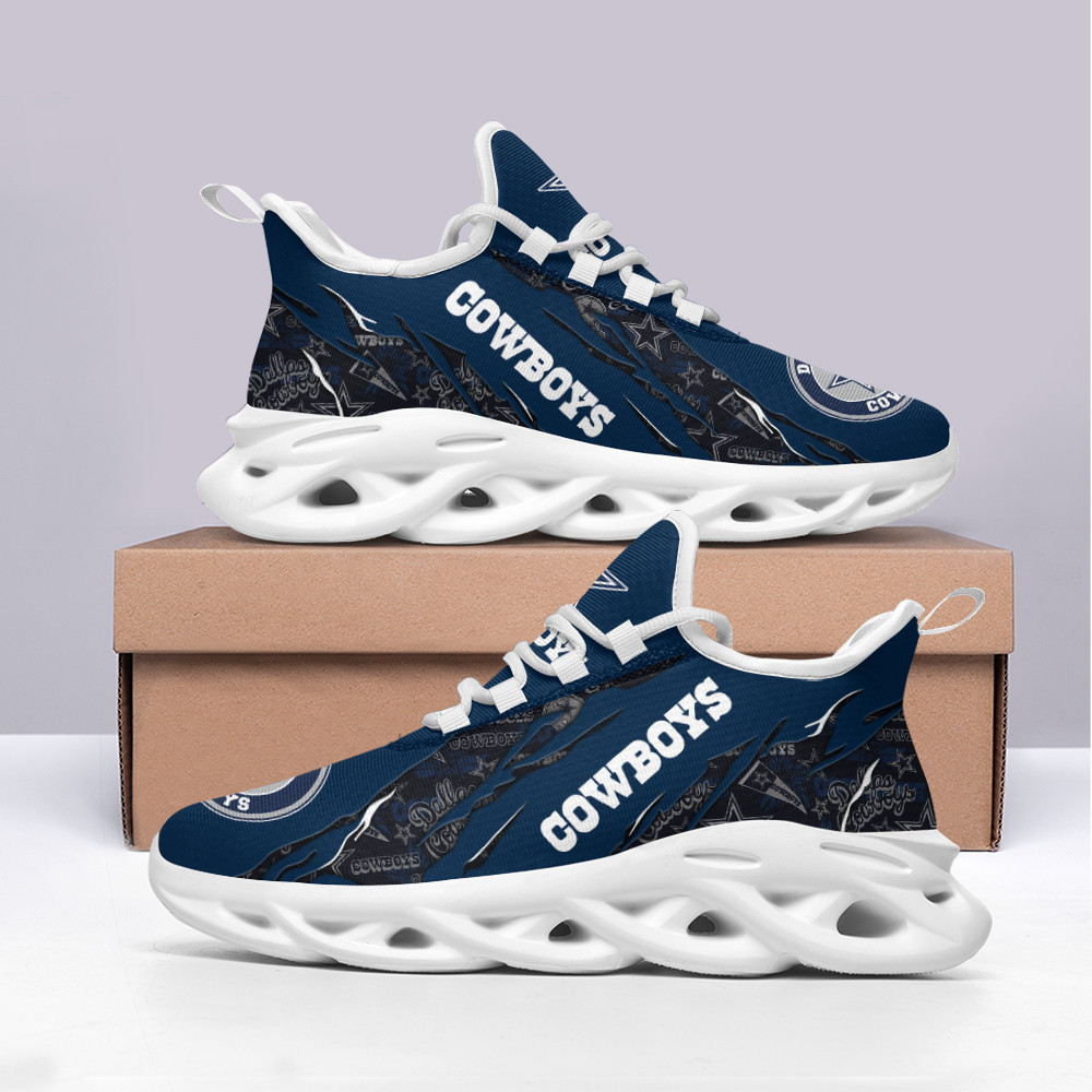 JWFancy Dallas Cowboys NFL Max Soul Shoes Sneakers For Men And Women