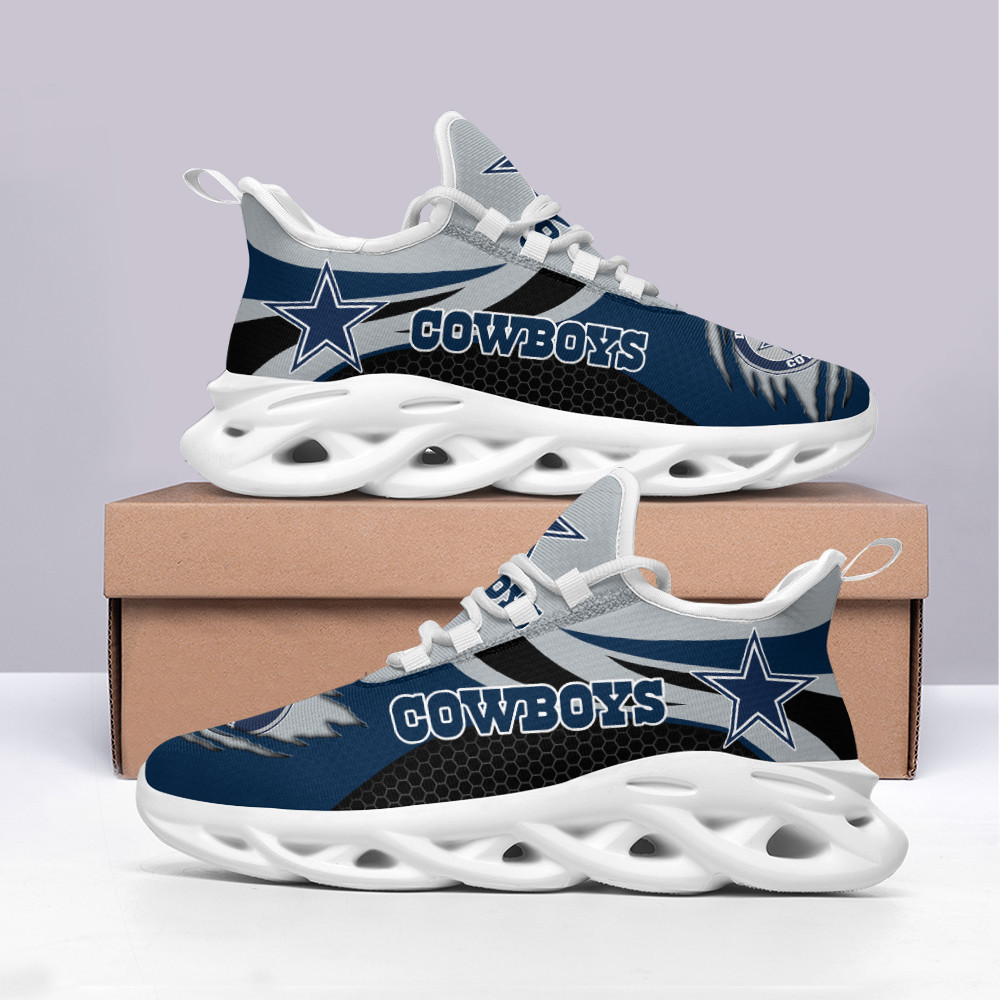 JWFancy Dallas Cowboys NFL Max Soul Shoes Sneakers For Men And Women