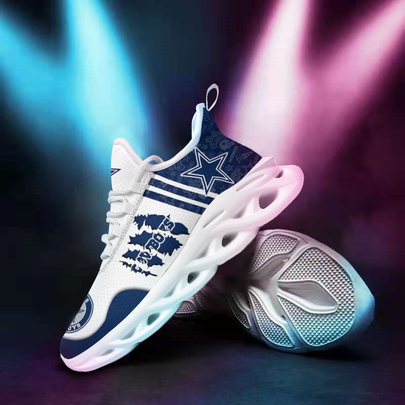 JWFancy Dallas Cowboys NFL Max Soul Shoes Sneakers For Men And Women
