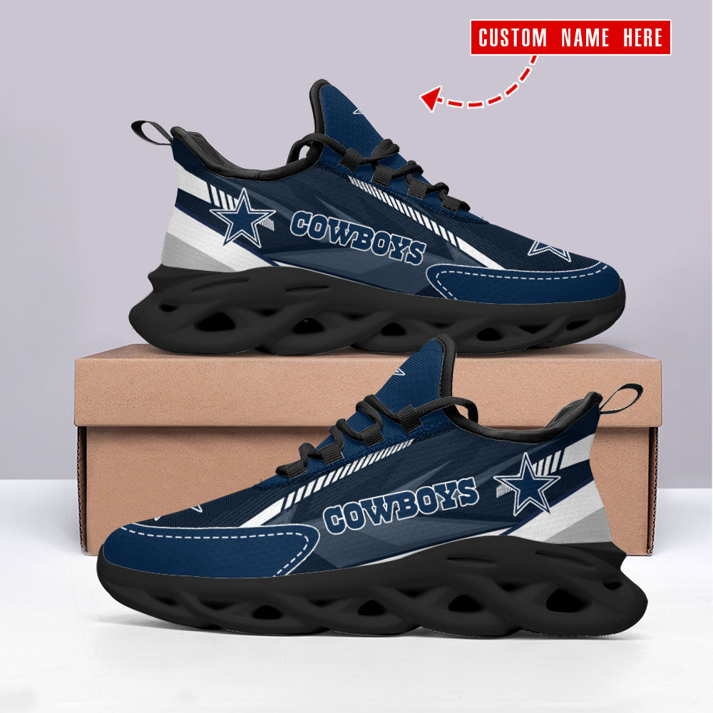 JWFancy Dallas Cowboys NFL Max Soul Shoes Sneakers For Men And Women