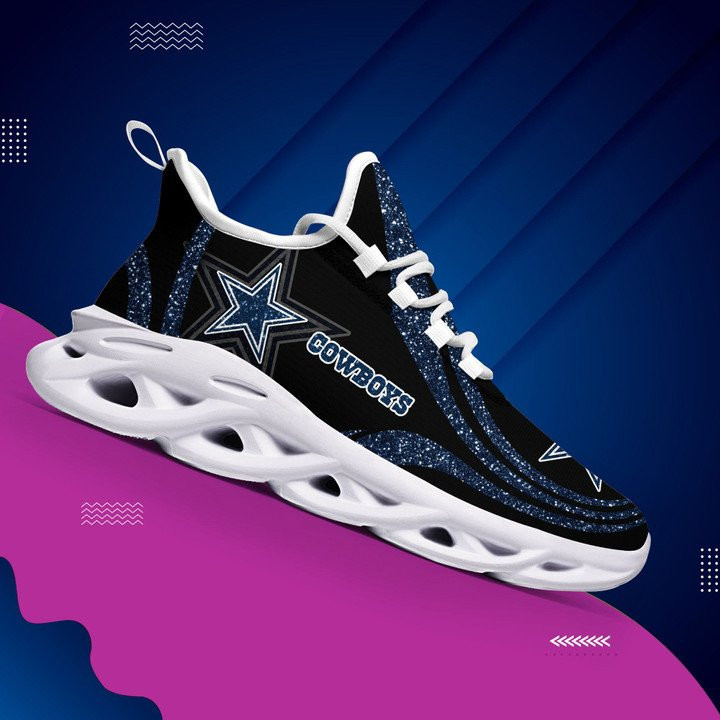 JWFancy Dallas Cowboys NFL Max Soul Shoes Sneakers For Men And Women