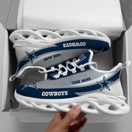 JWFancy Dallas Cowboys NFL Max Soul Shoes Sneakers For Men And Women