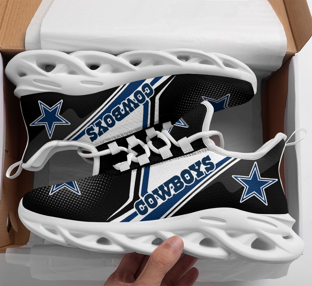 JWFancy Dallas Cowboys NFL Max Soul Shoes Sneakers For Men And Women